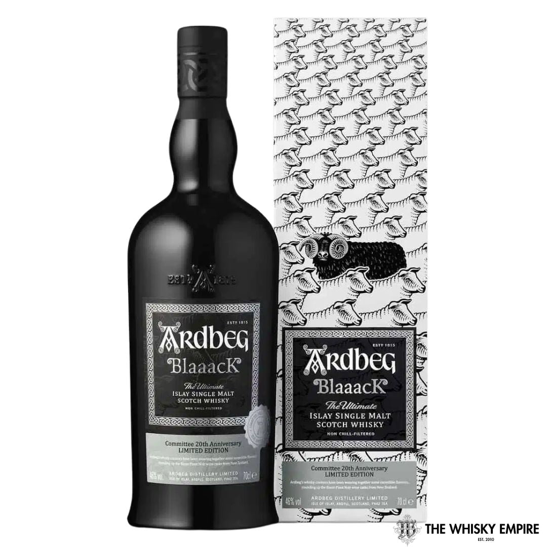 Ardbeg Blaaack 20th Anniversary Committee Ltd Edition Single Malt Scotch Whisky