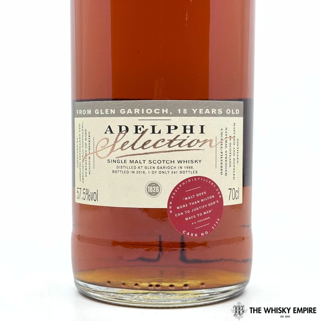 Adelphi Selection Glen Garioch 18 yo Cask Strength Single Malt Scotch Whisky