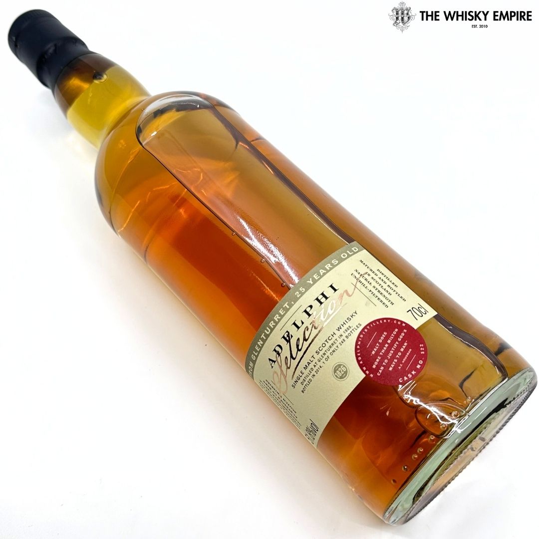 Adelphi Selection Glenturret 1988 25 yo Cask Strength Single Malt Scotch Whisky
