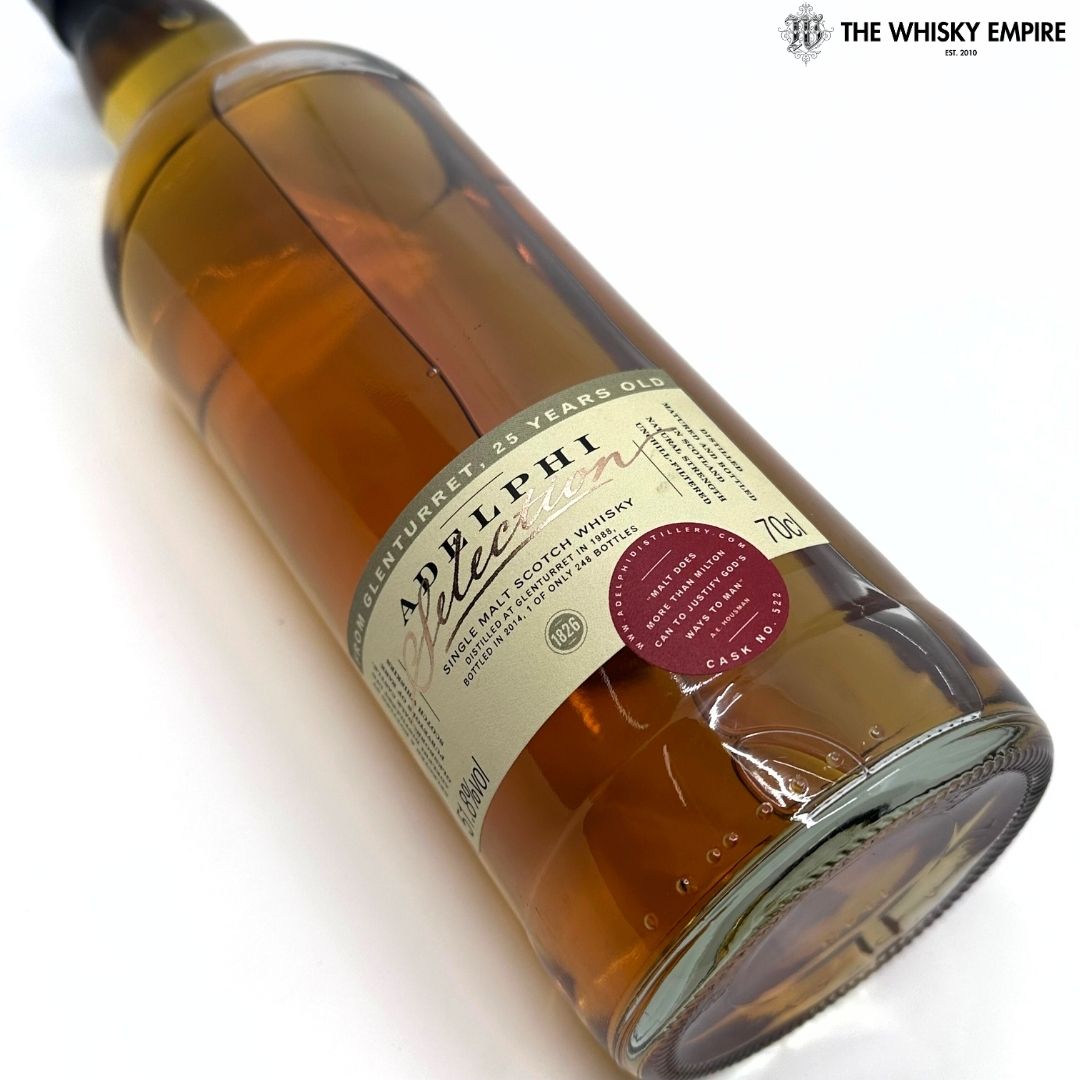 Adelphi Selection Glenturret 1988 25 yo Cask Strength Single Malt Scotch Whisky