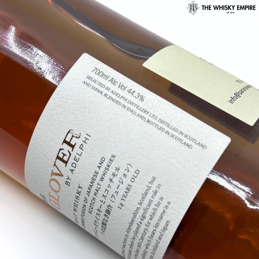 Adelphi's The Glover 14 Year Old Japanese & Scottish Blended Malt Whisky