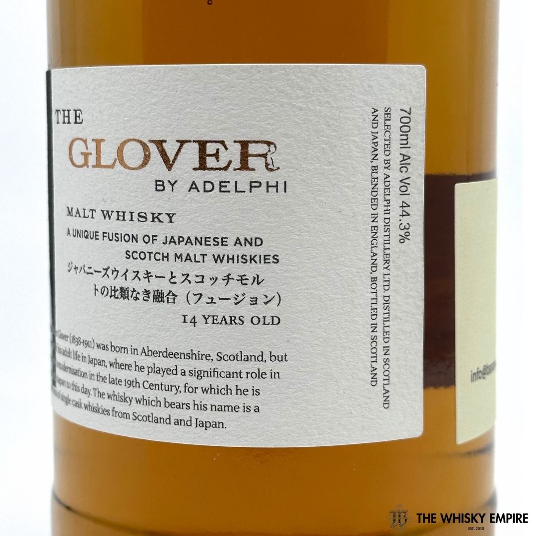Adelphi's The Glover 14 Year Old Japanese & Scottish Blended Malt Whisky