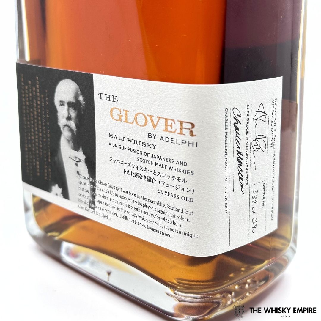 Adelphi's The Glover 22 Year Old Cask Strength Japanese & Scottish Blended Malt Whisky