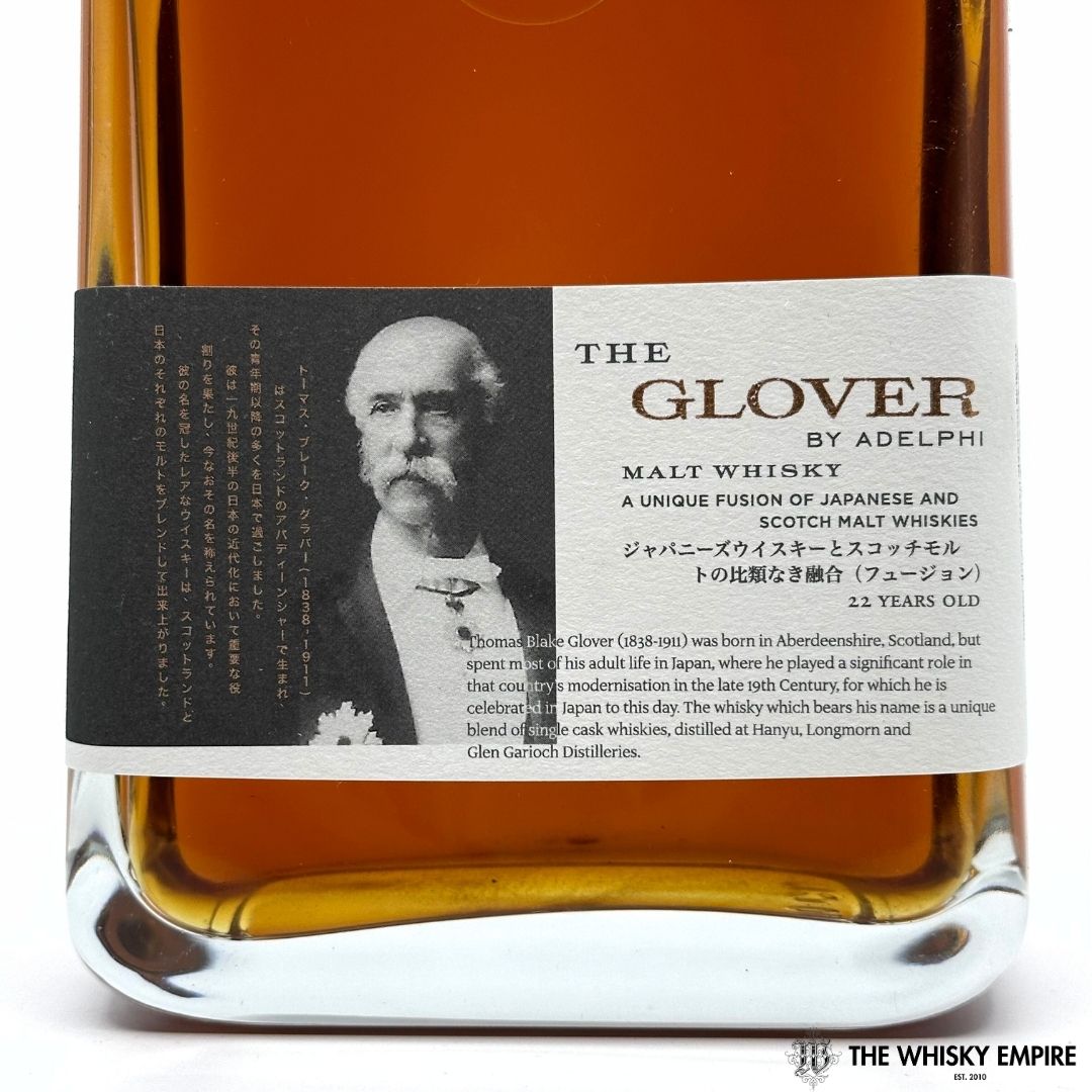 Adelphi's The Glover 22 Year Old Cask Strength Japanese & Scottish Blended Malt Whisky