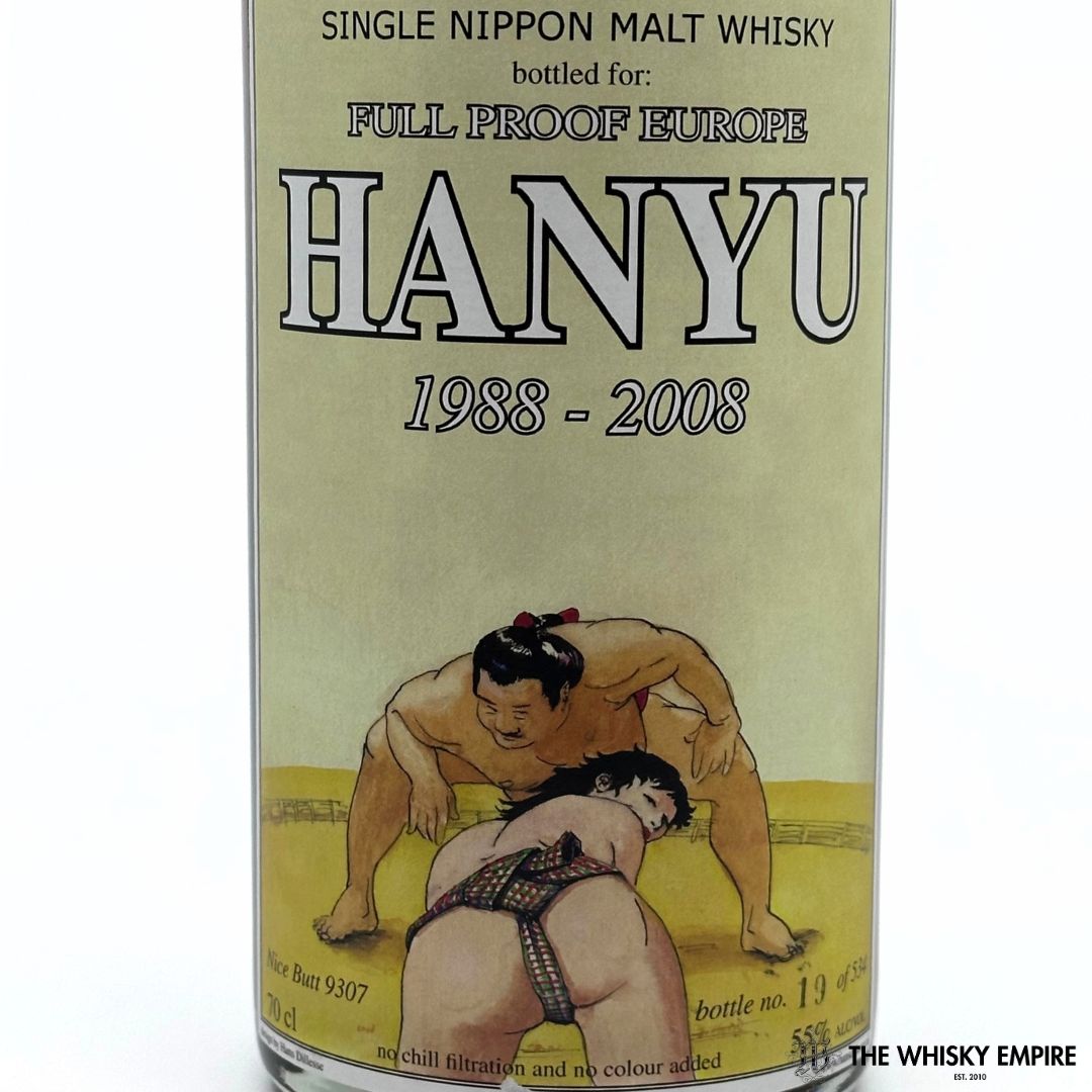 Hanyu Full Proof Europe Nice Butt Cask 9307 Cask Strength Single Malt Whisky, Japan