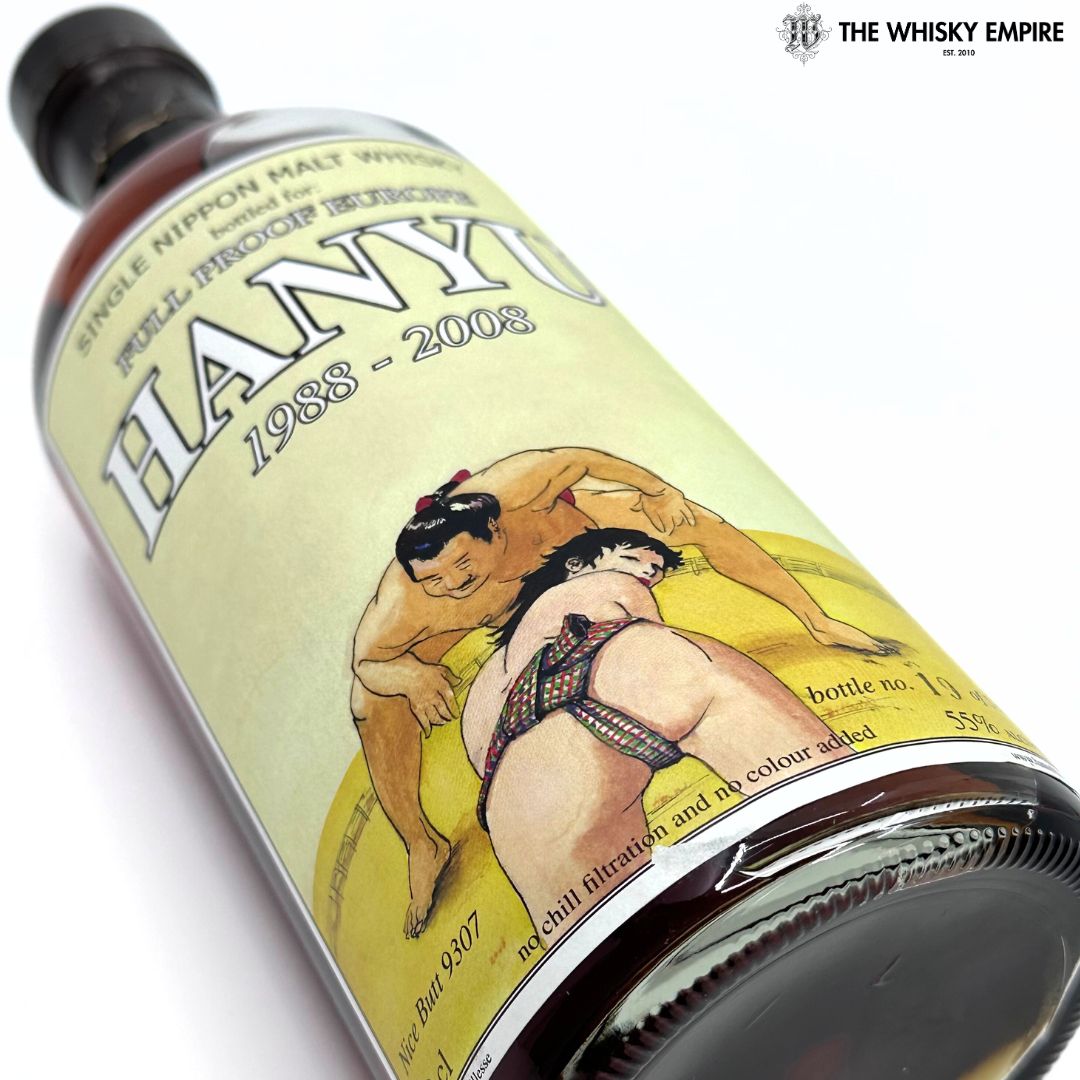Hanyu Full Proof Europe Nice Butt Cask 9307 Cask Strength Single Malt Whisky, Japan