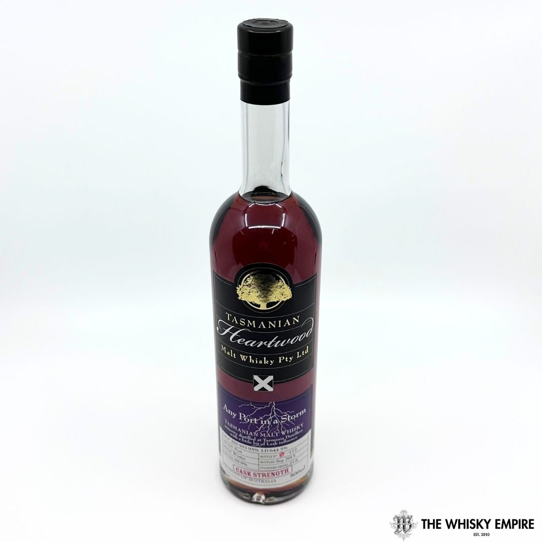 Heartwood Any Port in a Storm Winter Edition Cask Strength Single Malt Whisky, Tasmania, Australia