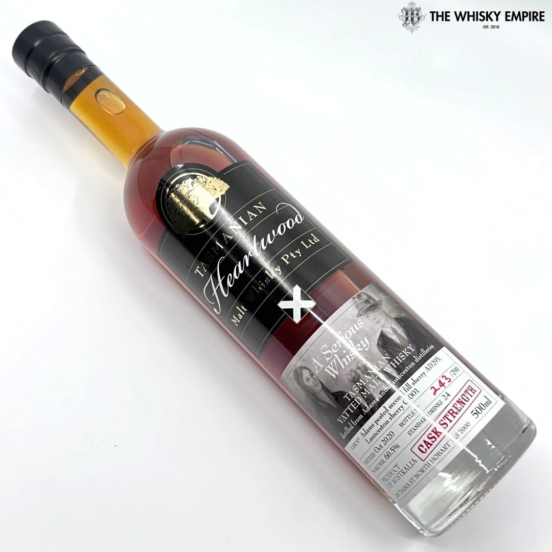 Heartwood A Serious Whisky Cask Strength Vatted Malt Whisky, Tasmania, Australia