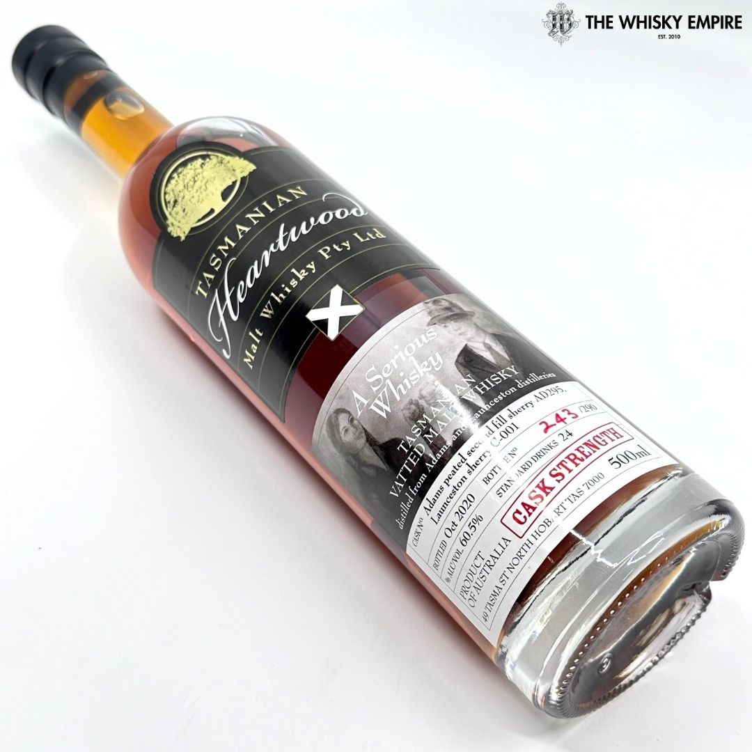 Heartwood A Serious Whisky Cask Strength Vatted Malt Whisky, Tasmania, Australia