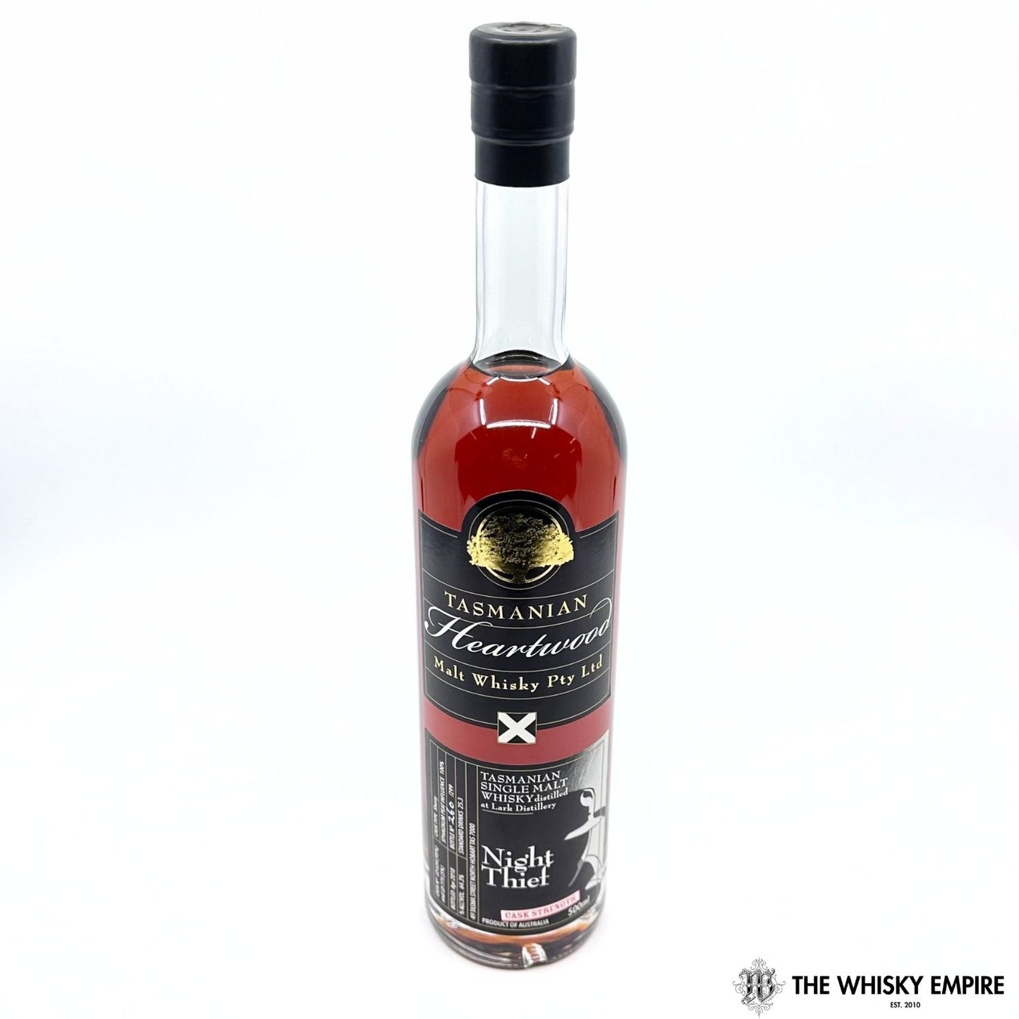 Heartwood Night Thief Cask Strength Single Malt Whisky, Tasmania, Australia