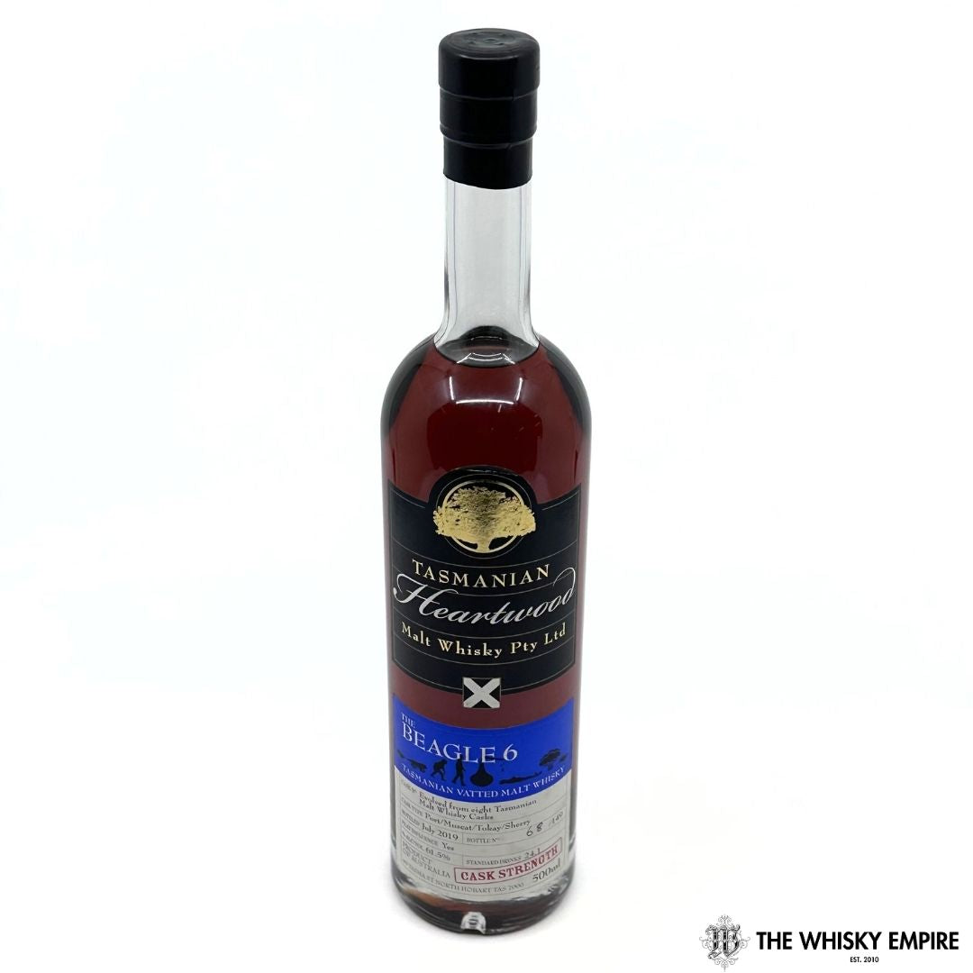 Heartwood The Beagle 6 Cask Strength Vatted Malt Whisky, Tasmania, Australia