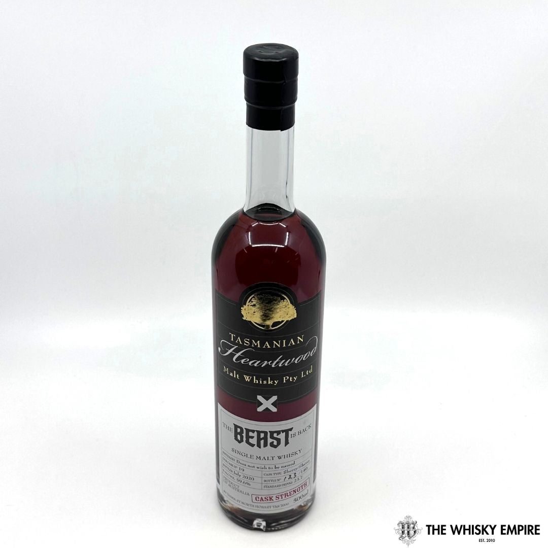 Heartwood The Beast Is Back Cask Strength Single Malt Whisky, Tasmania, Australia