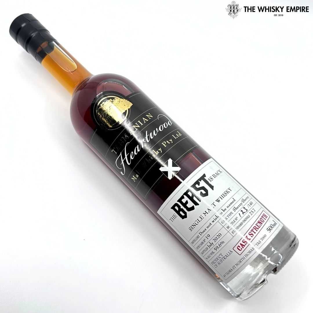 Heartwood The Beast Is Back Cask Strength Single Malt Whisky, Tasmania, Australia