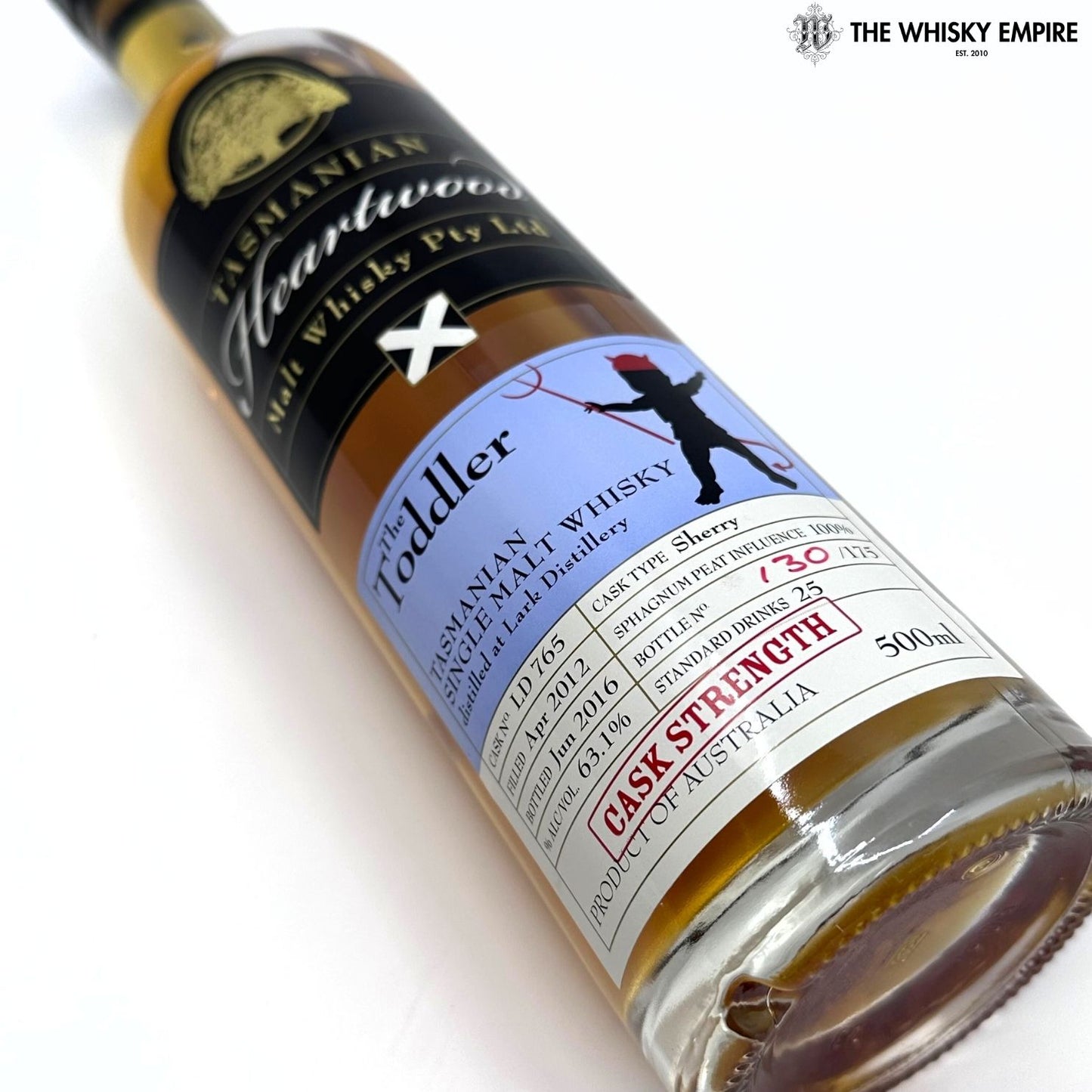 Heartwood The Toddler Sherry Cask Strength Single Malt Whisky, Tasmania, Australia