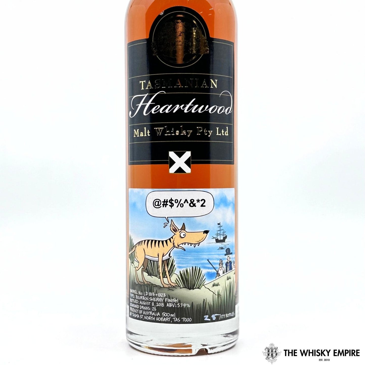 Heartwood @#$%^&*2 Cask Strength Single Malt Whisky, Tasmania, Australia