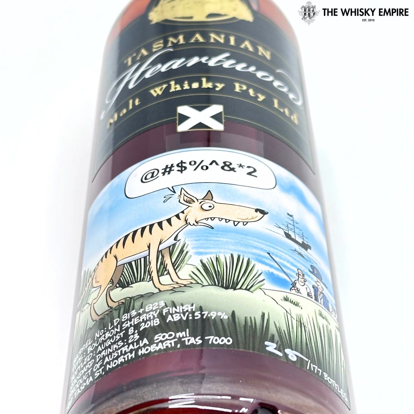 Heartwood @#$%^&*2 Cask Strength Single Malt Whisky, Tasmania, Australia