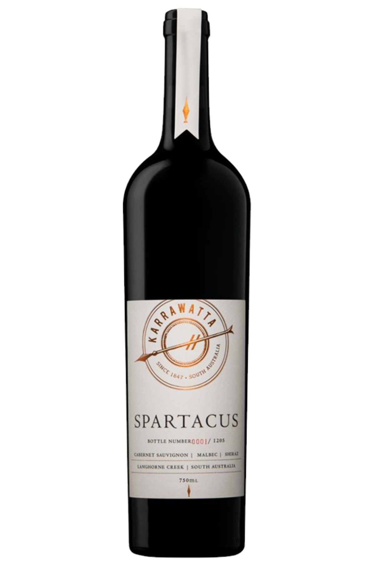 Karrawatta Spartacus Cabernet Malbec Shiraz 2016