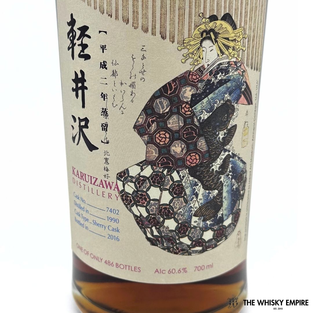 Karuizawa Gheisha Sherry Cask 7402 26 yo Cask Strength Single Malt Whisky, Japan