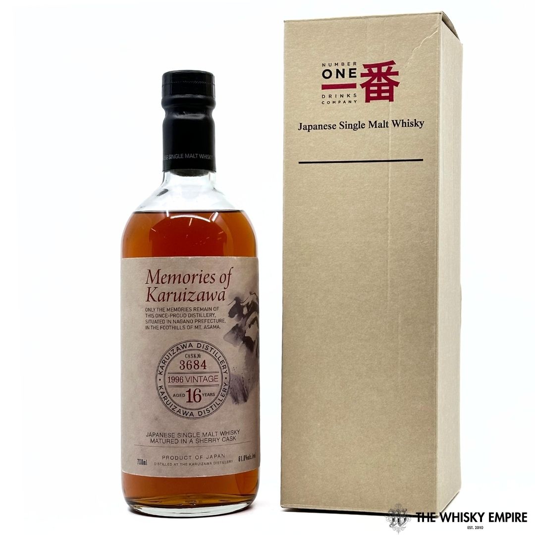Karuizawa Memories of Karuizawa Sherry Cask 3684 Cask Strength Single Malt Whisky, Japan