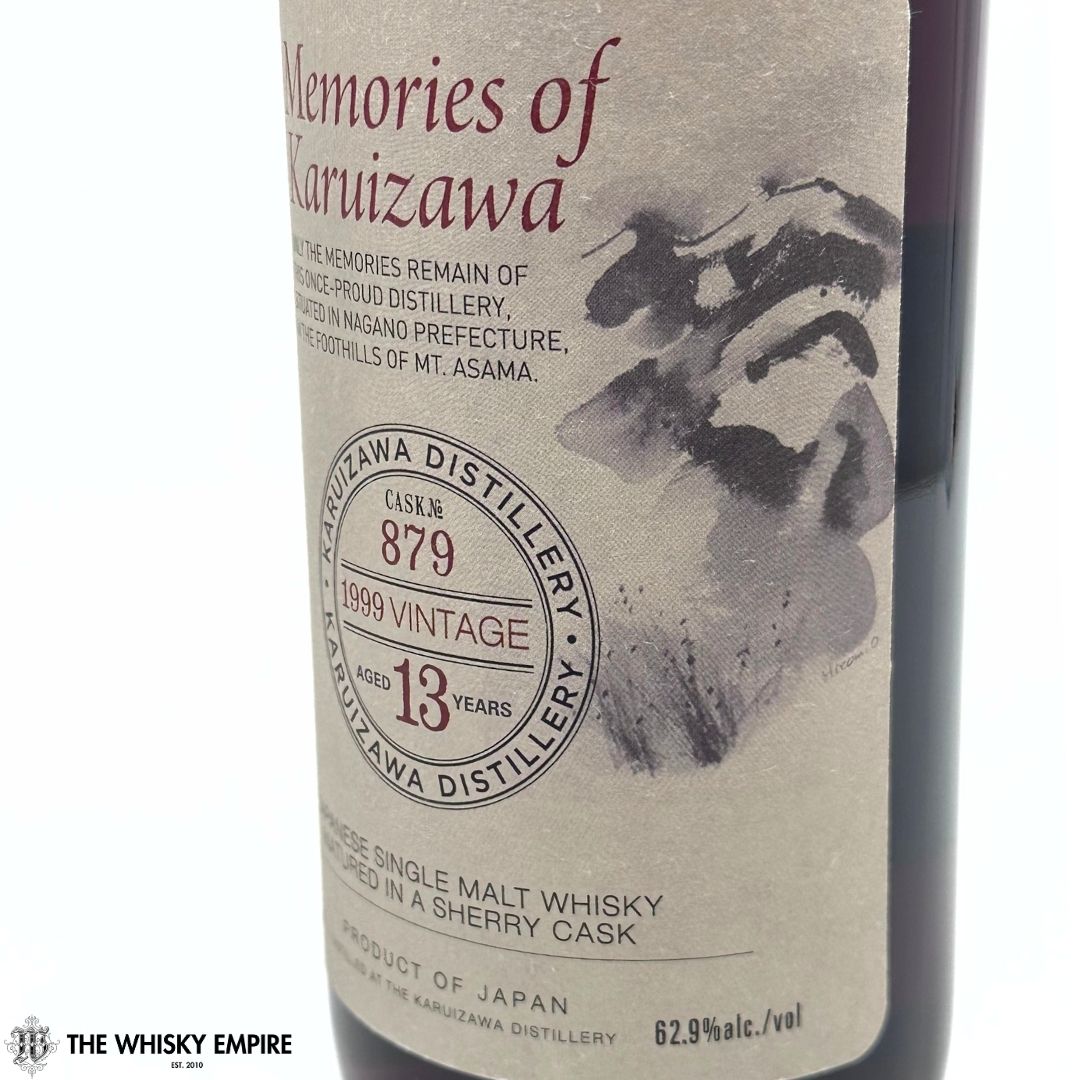 Karuizawa Memories of Karuizawa Sherry Cask 879 Cask Strength Single Malt Whisky, Japan