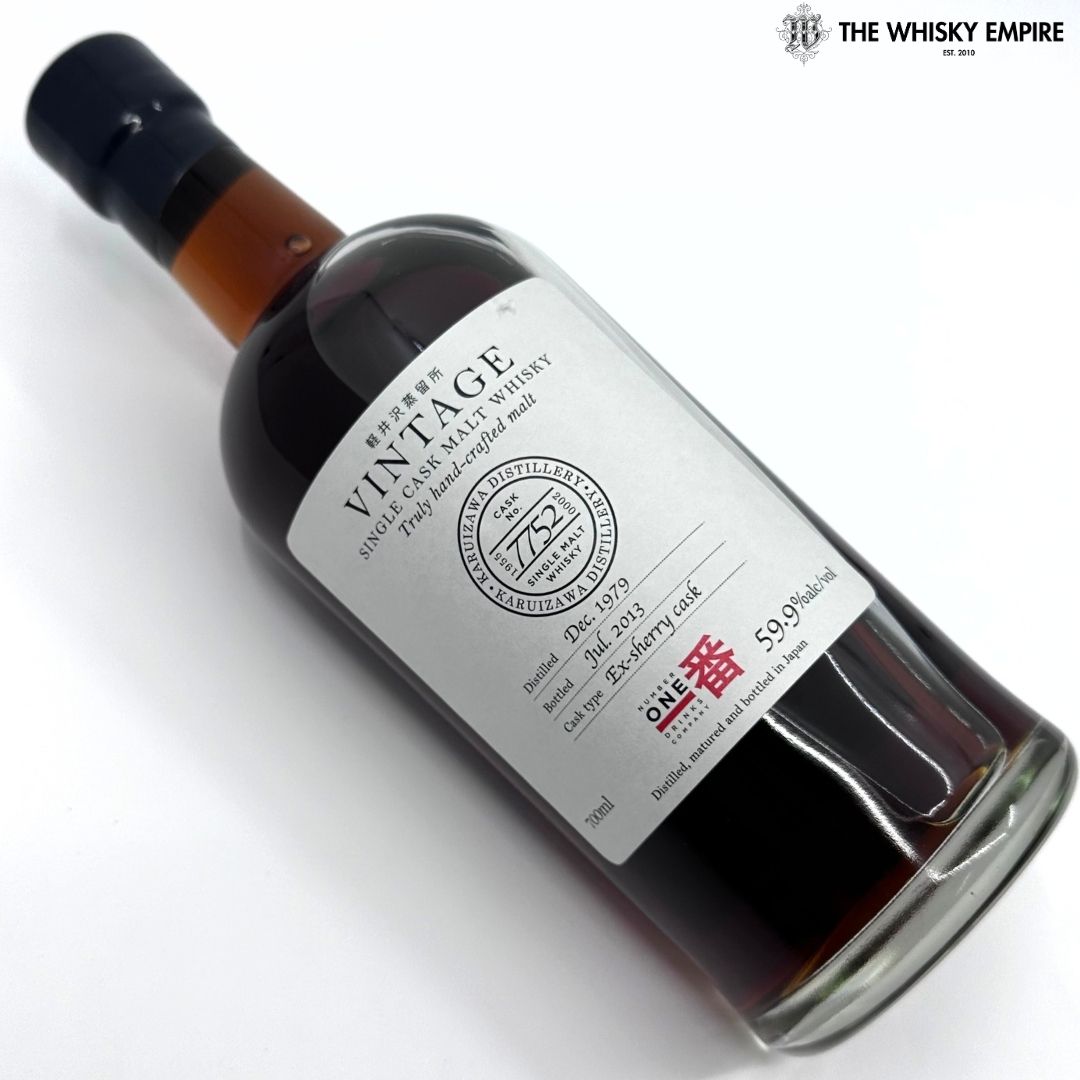 Karuizawa Vintage Sherry Cask 7752 1979 33yo Cask Strength Single Malt Whisky, Japan