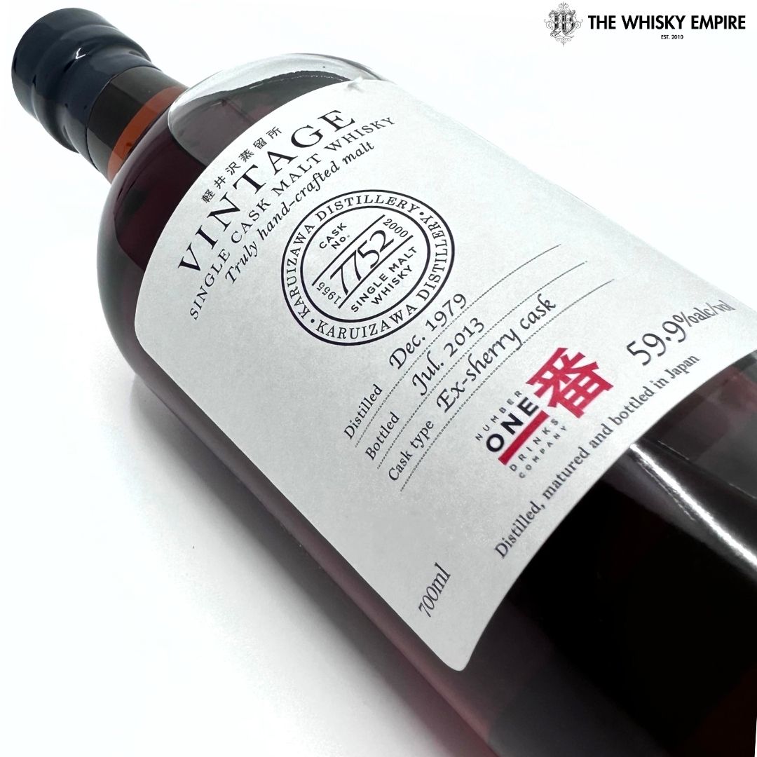 Karuizawa Vintage Sherry Cask 7752 1979 33yo Cask Strength Single Malt Whisky, Japan