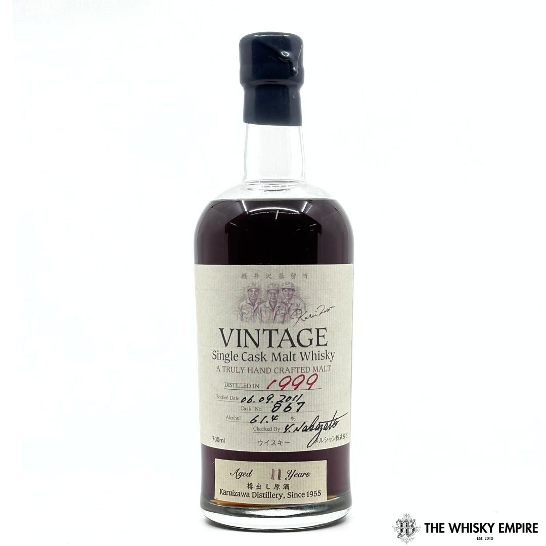 Karuizawa Vintage Sherry Cask 867 1999 11 yo Cask Strength Single Malt Whisky, Japan