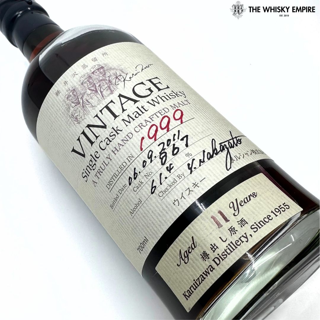 Karuizawa Vintage Sherry Cask 867 1999 11 yo Cask Strength Single Malt Whisky, Japan