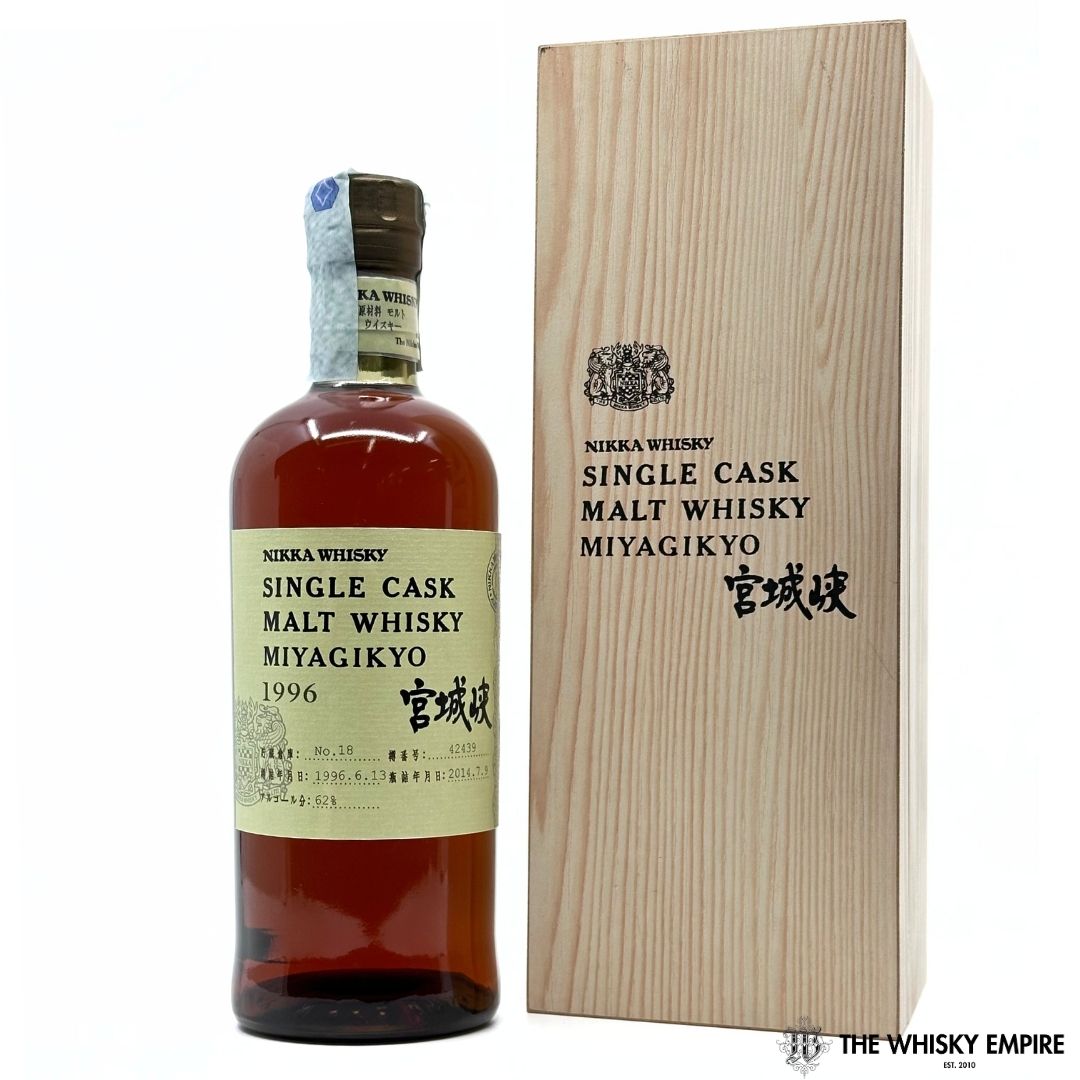 Nikka Miyagikyo Single Cask 42439 1996 18yo Cask Strength Malt Whisky, Japan