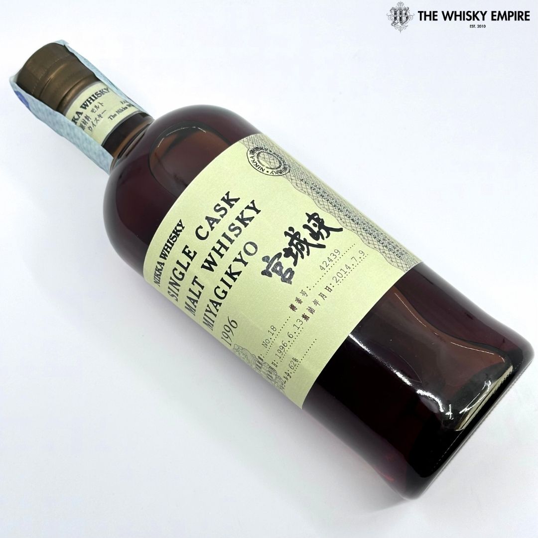 Nikka Miyagikyo Single Cask 42439 1996 18yo Cask Strength Malt Whisky, Japan
