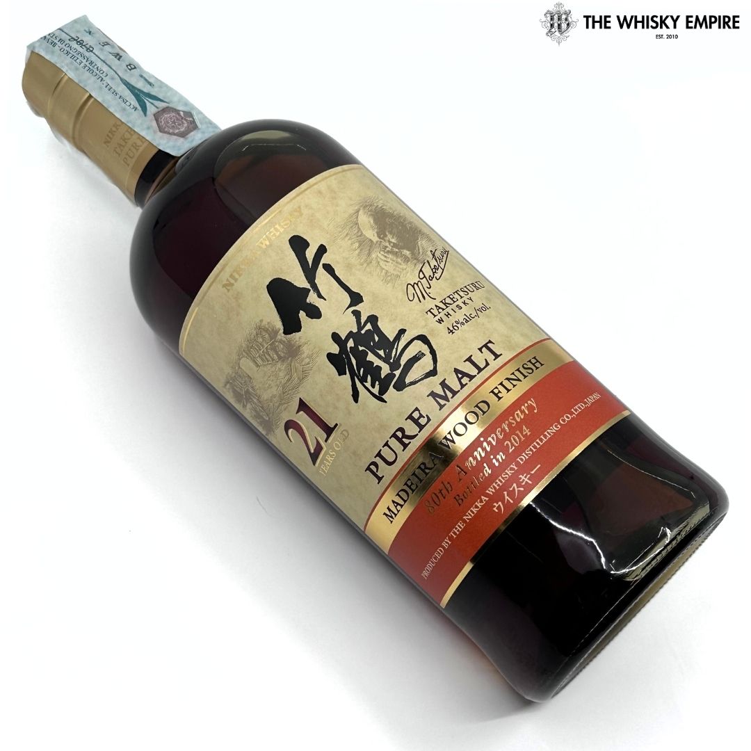 Nikka Taketsuru Madeira Wood Finish 2014 21yo 80th Anniversary Pure Malt Whisky, Japan
