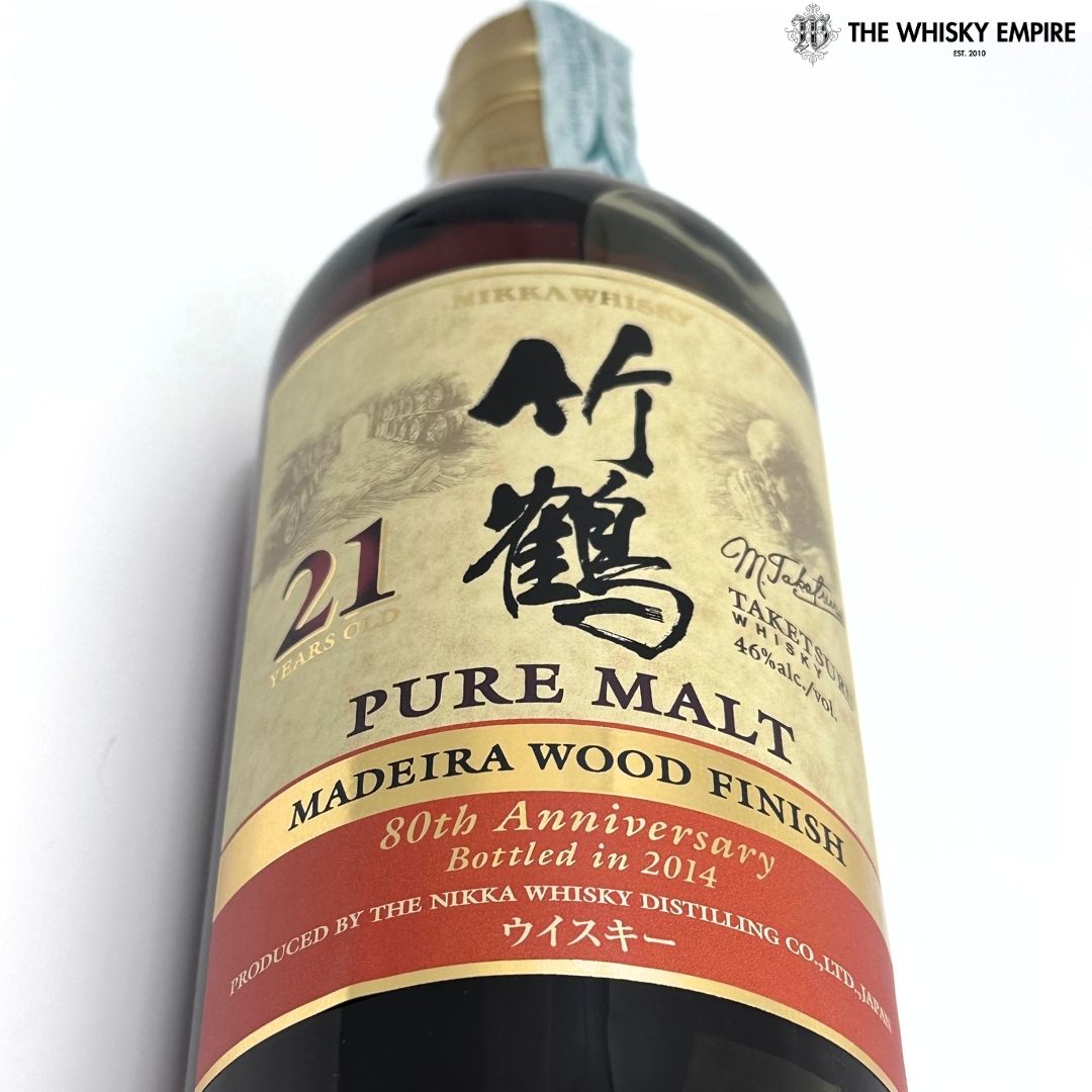 Nikka Taketsuru Madeira Wood Finish 2014 21yo 80th Anniversary Pure Malt Whisky, Japan
