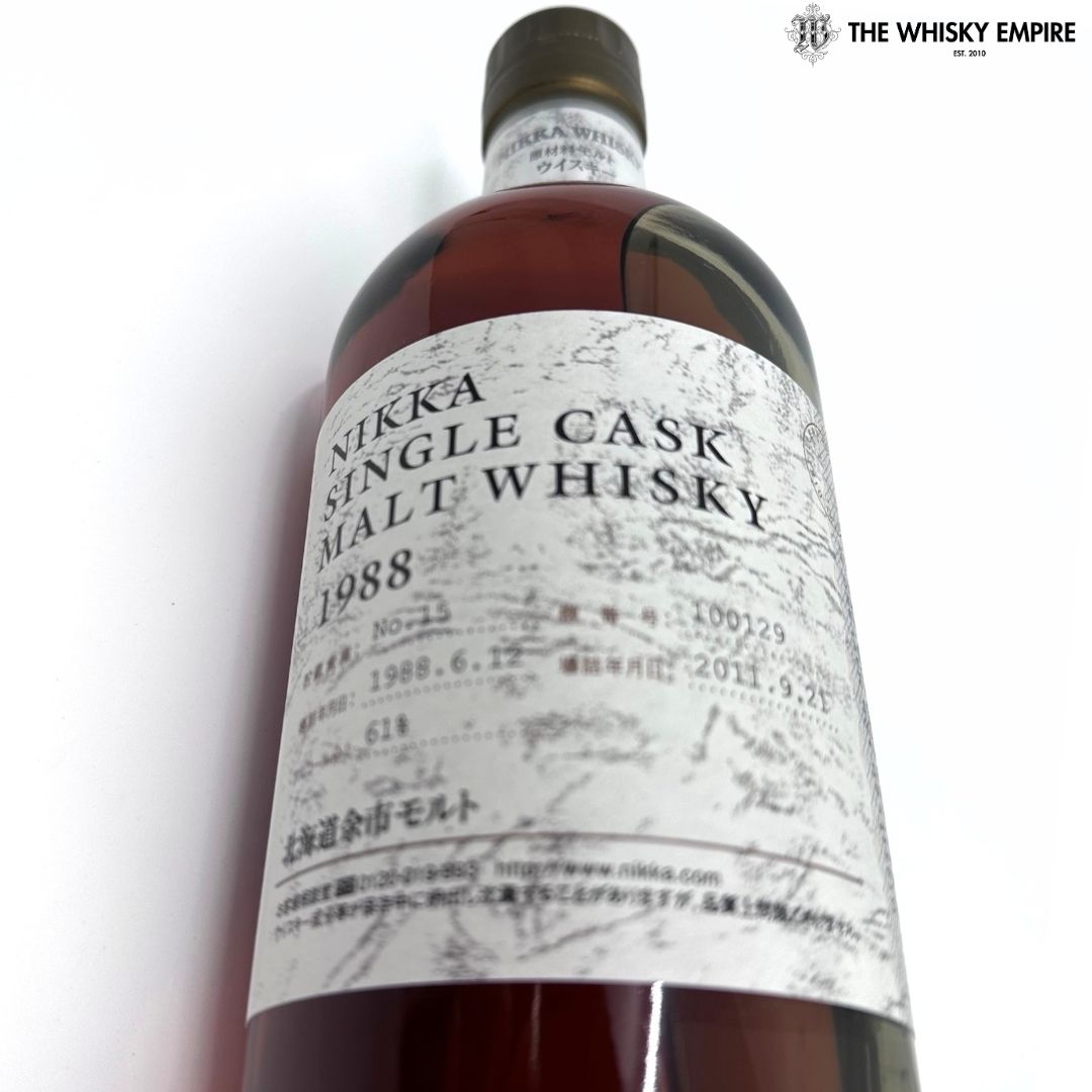Nikka Yoichi Single Cask 100129 1988 23yo Cask Strength Single Malt Whisky, Japan