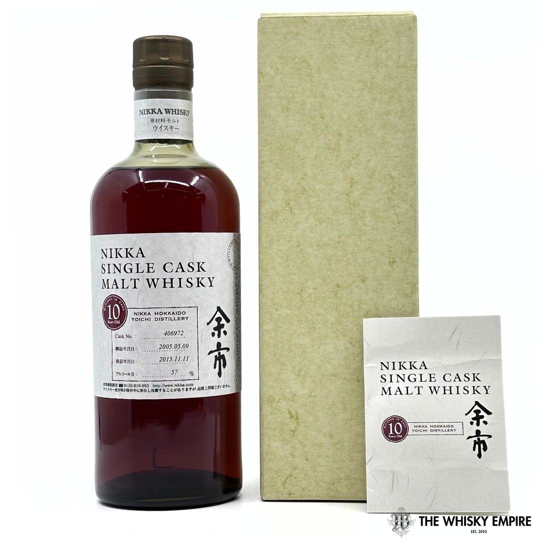 Nikka Yoichi Single Cask 406972 10yo Cask Strength Single Malt Whisky, Japan