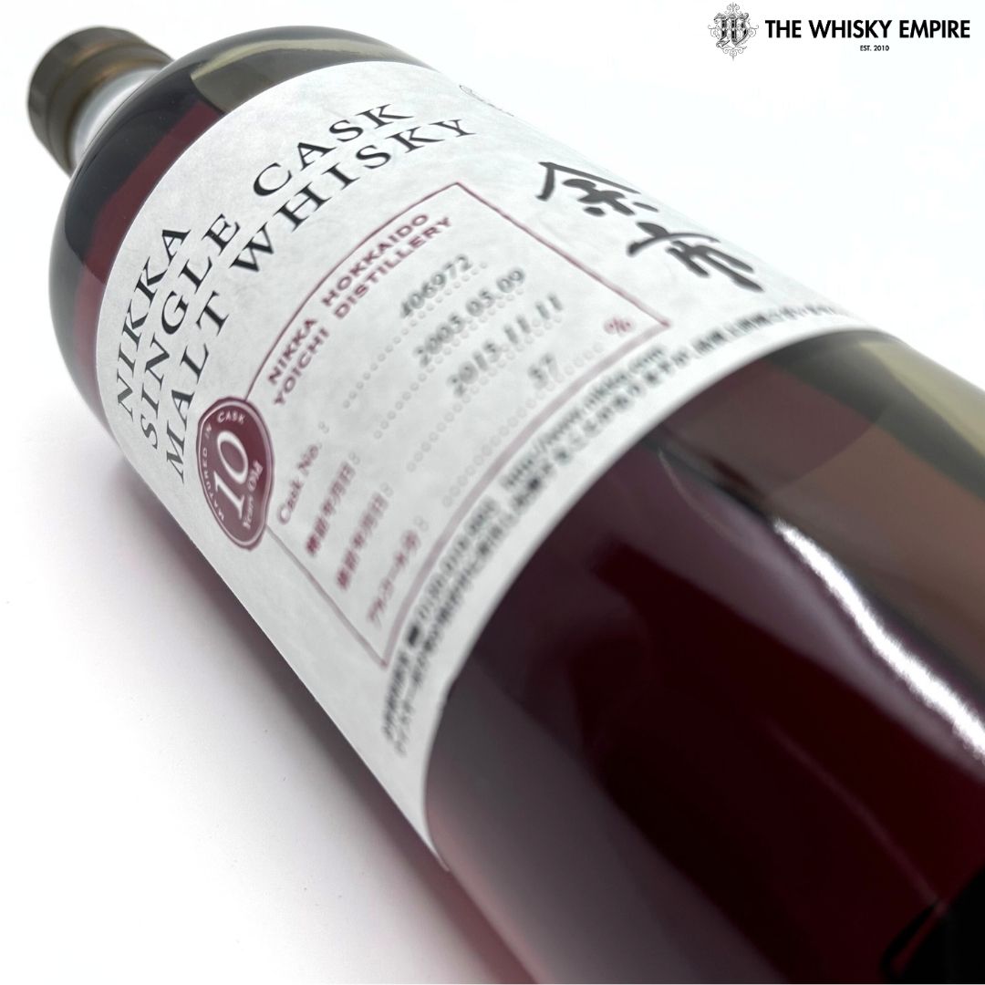 Nikka Yoichi Single Cask 406972 10yo Cask Strength Single Malt Whisky, Japan