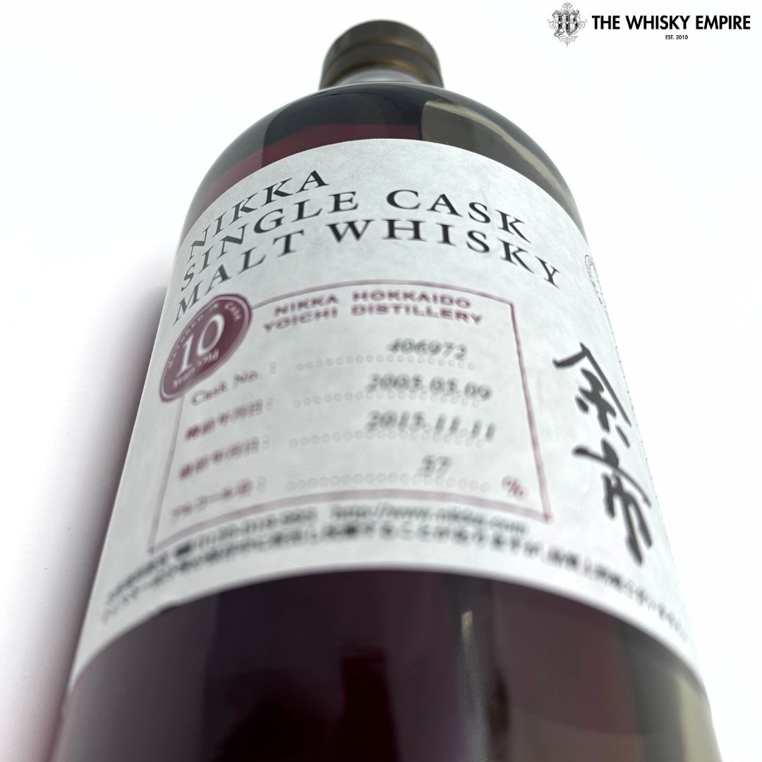 Nikka Yoichi Single Cask 406972 10yo Cask Strength Single Malt Whisky, Japan