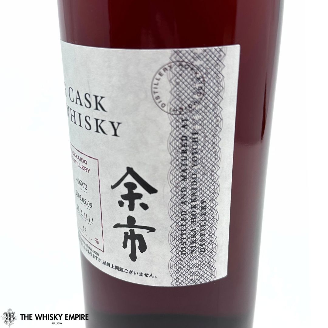 Nikka Yoichi Single Cask 406972 10yo Cask Strength Single Malt Whisky, Japan