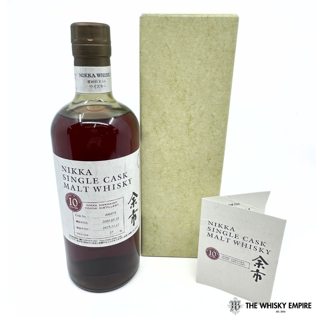 Nikka Yoichi Single Cask 406973 10yo Cask Strength Single Malt Whisky, Japan