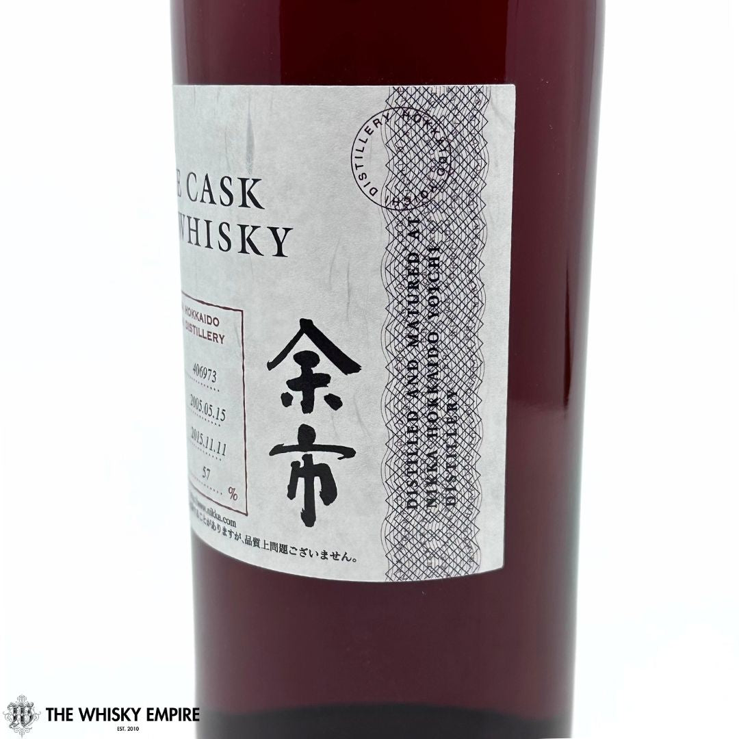 Nikka Yoichi Single Cask 406973 10yo Cask Strength Single Malt Whisky, Japan