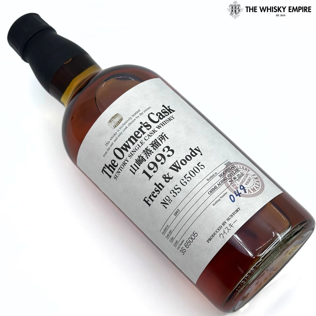 Yamazaki Owner’s Cask Fresh & Woody Hogshead 1993 17yo Cask Strength Single Malt Whisky, Japan
