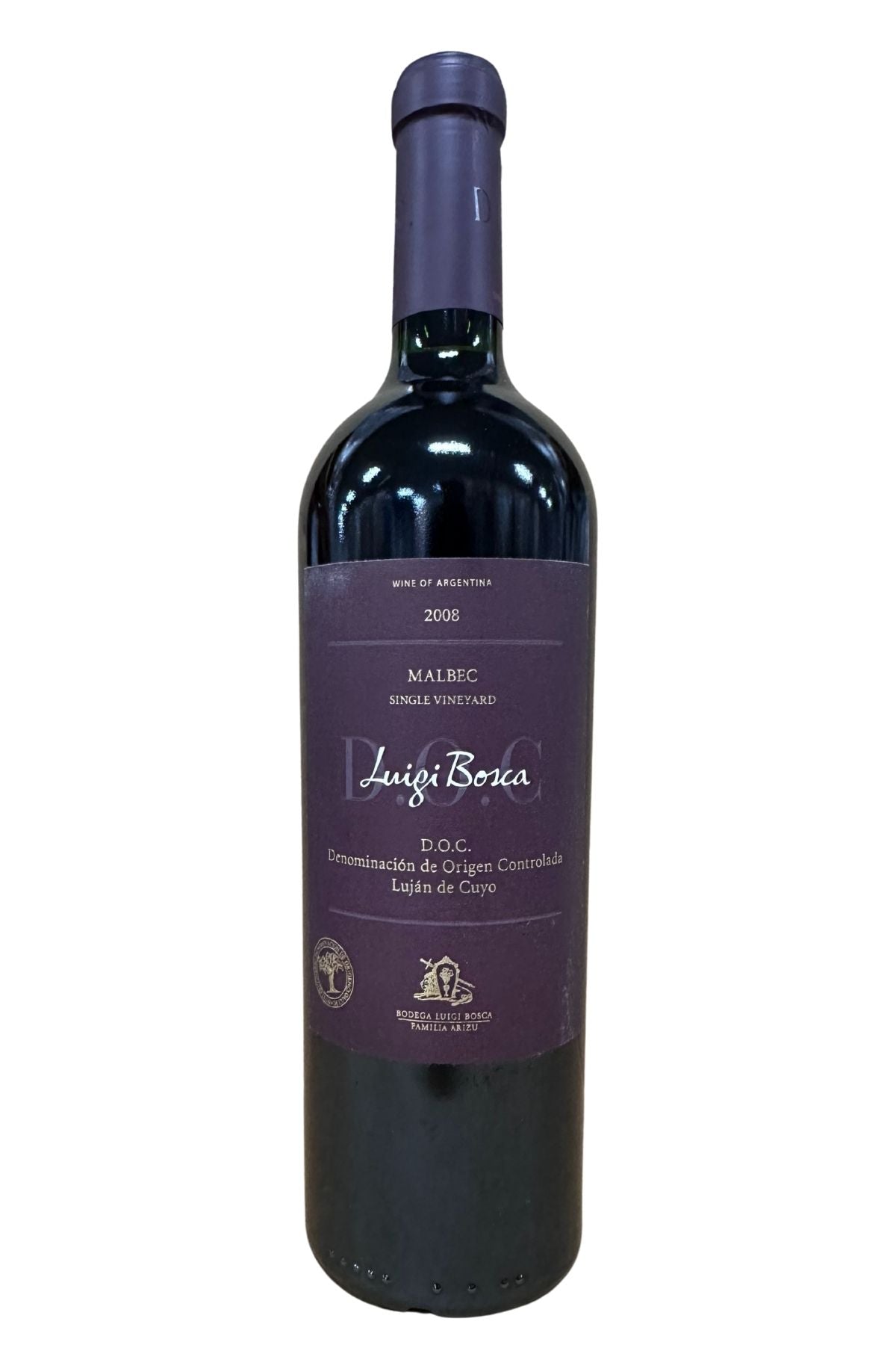 Luigi Bosca Single Vineyard D.O.C. Malbec 2008