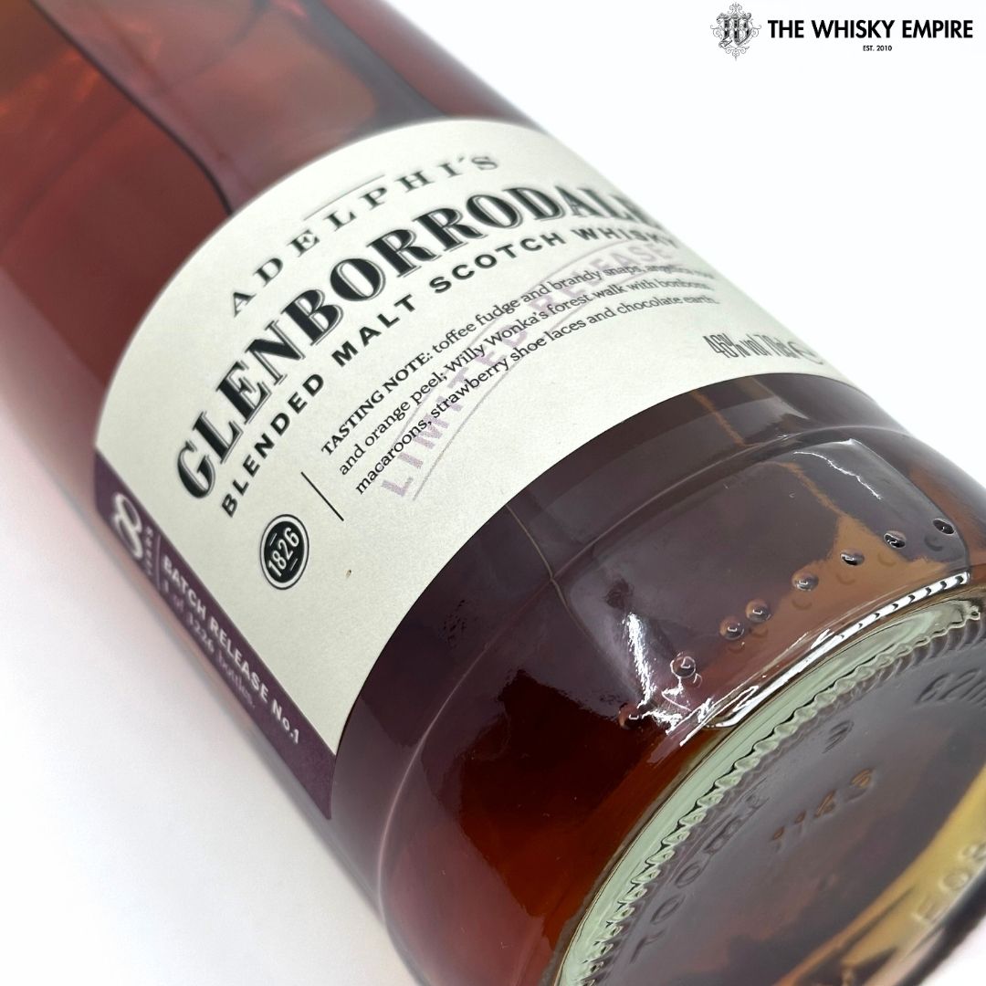Adelphi's Glenborrodale Batch Release No.1 8 Year Old Blended Malt Scotch Whisky