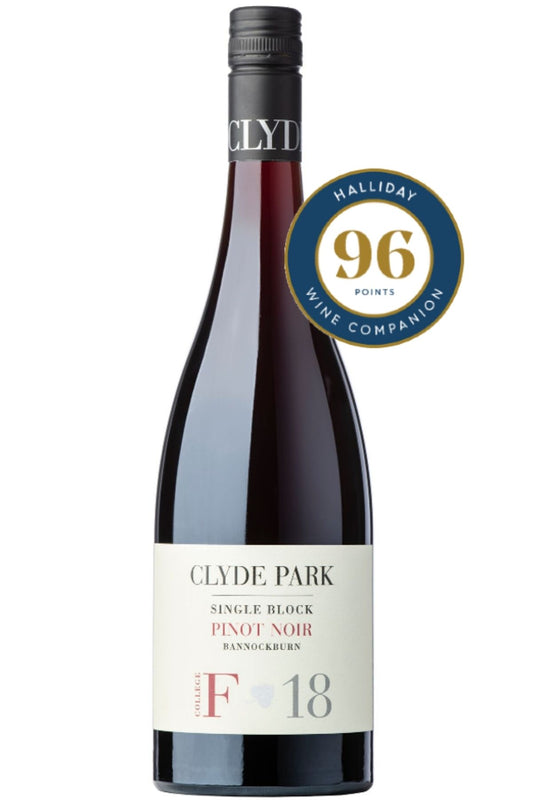 Clyde Park Single Block F College Pinot Noir 2018