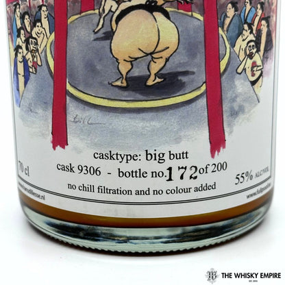 Hanyu Full Proof Big Butt Cask 9306 Cask Strength Single Malt Whisky, Japan
