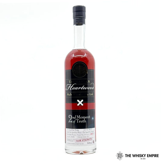 Heartwood 2nd Moment of Truth Cask Strength Vatted Malt Whisky, Tasmania, Australia