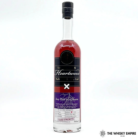 Heartwood Any Port in a Storm Winter Edition Cask Strength Single Malt Whisky, Tasmania, Australia