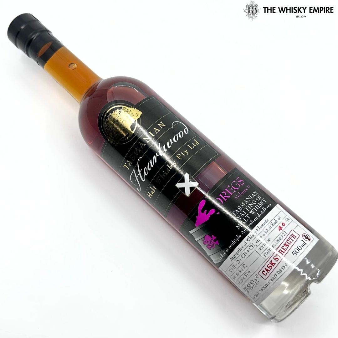 Heartwood Dregs Volume 6 Cask Strength Vatted Malt Whisky, Tasmania, Australia
