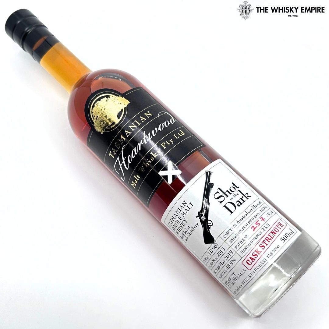 Heartwood Shot In The Dark Cask Strength Single Malt Whisky, Tasmania, Australia