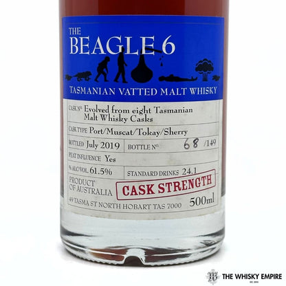 Heartwood The Beagle 6 Cask Strength Vatted Malt Whisky, Tasmania, Australia