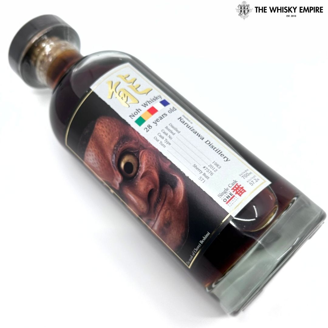 Karuizawa Noh Single Cask 7576 1983 28 yo Cask Strength Single Malt Whisky, Japan